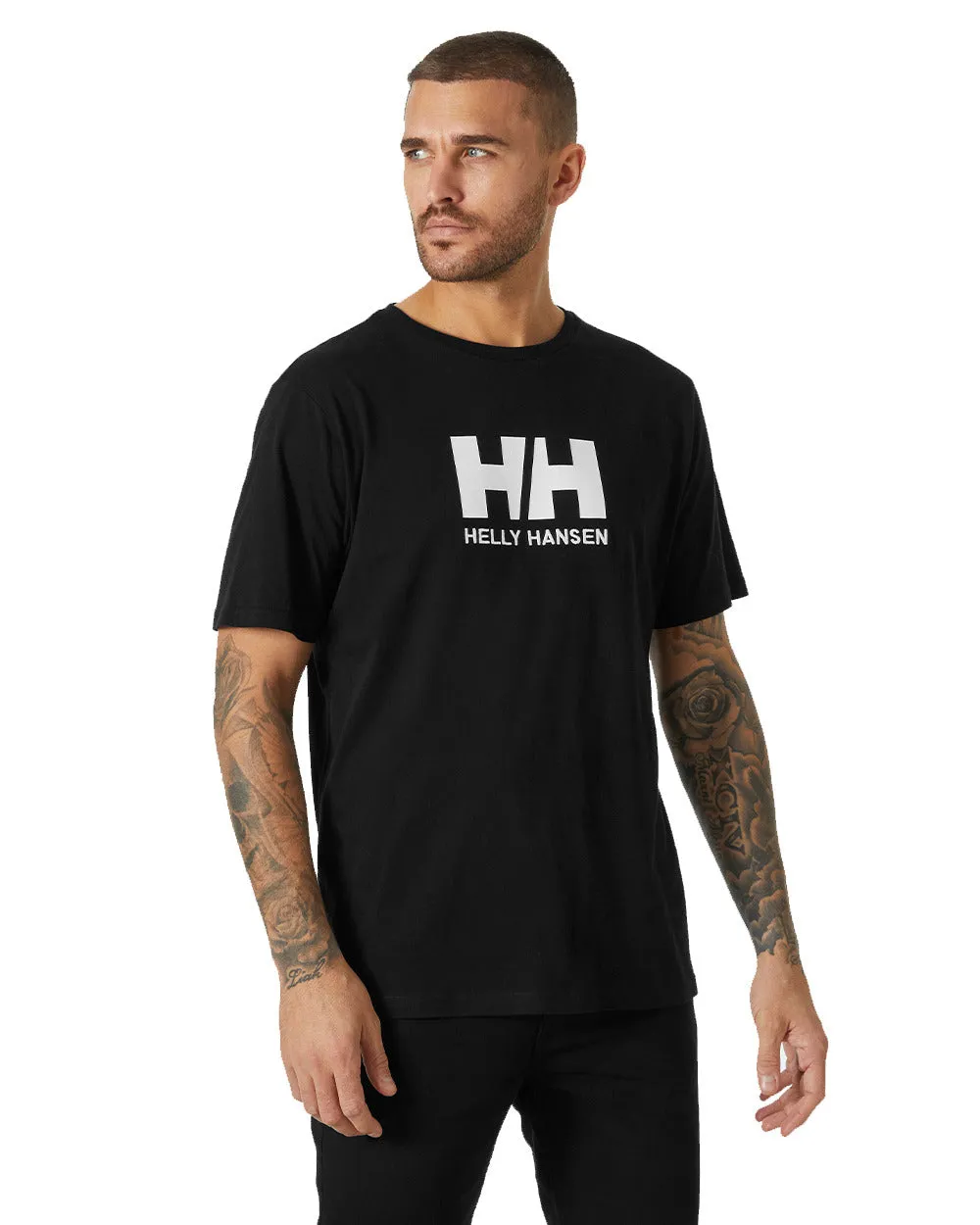 Helly Hansen Mens Logo T-Shirt Sailing Logo T-shirts