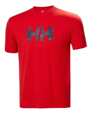Helly Hansen Mens Skog Recycled Graphic T-Shirt Clearance Sailing Graphic Tees