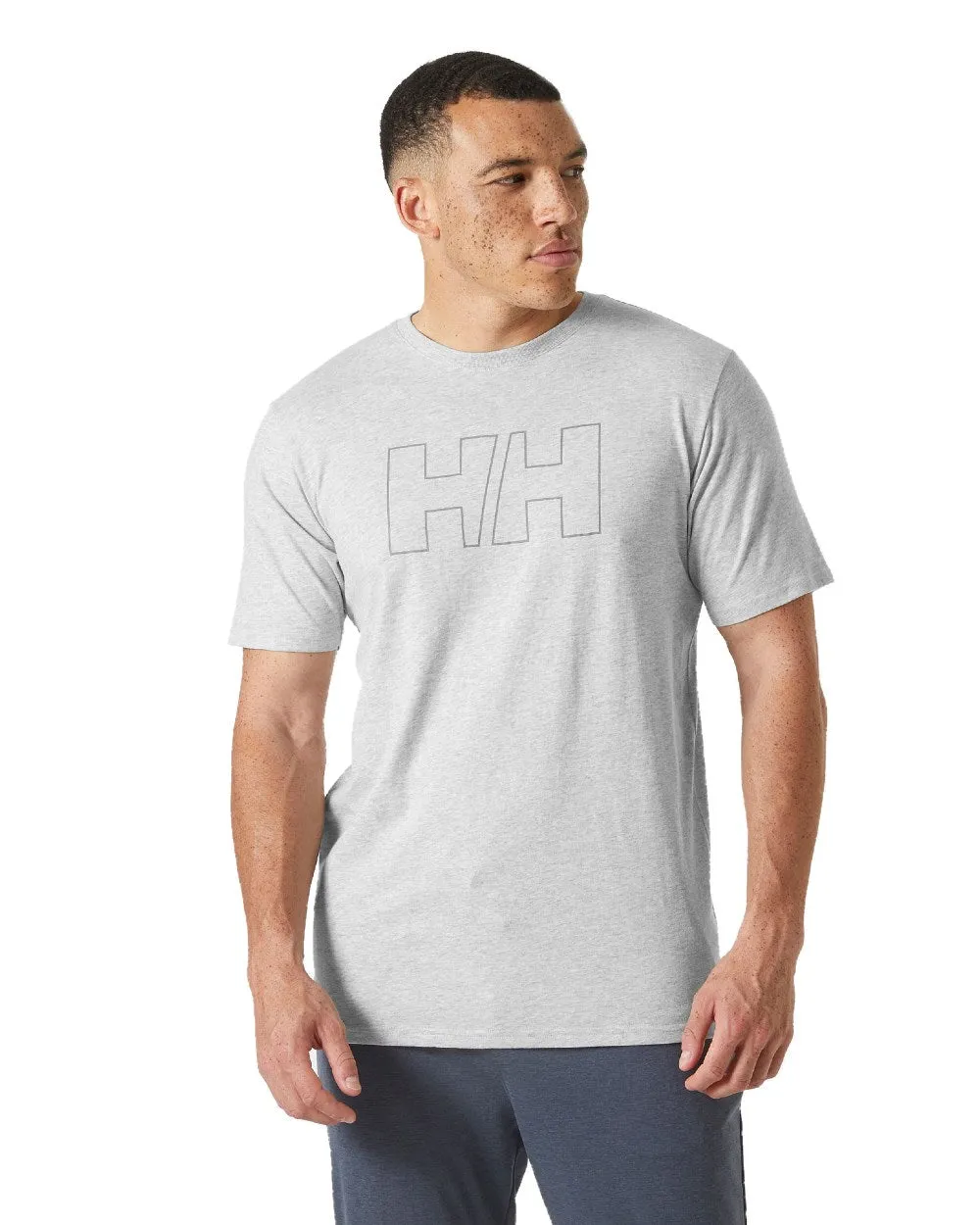 Helly Hansen Mens Tech Logo T-Shirt Classic Fit T-Shirts Men
