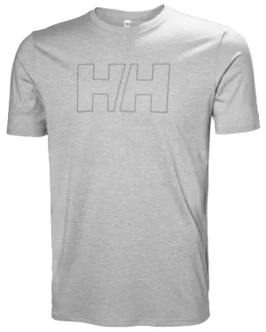 Helly Hansen Mens Tech Logo T-Shirt Cotton Crew Neck Tees Men