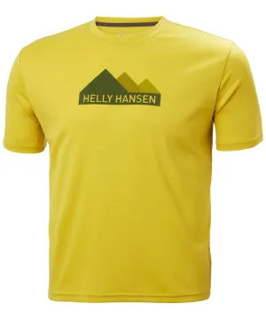 Helly Hansen Tech Graphic T-Shirt Cotton Crew Neck Tees Men