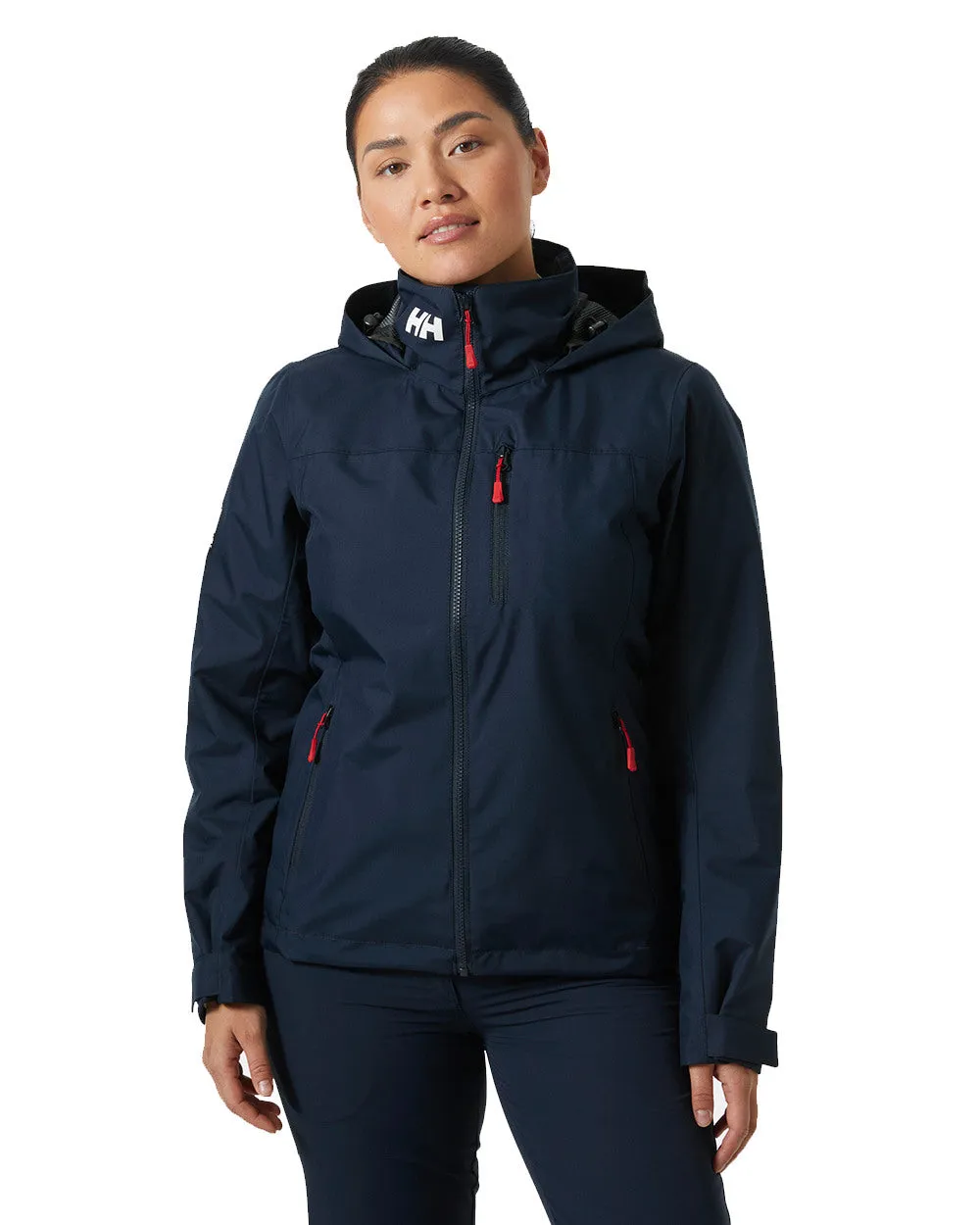 Helly Hansen Womens Crew Hooded Midlayer Sailing Jacket 2.0 Shooting Waterproof Jackets