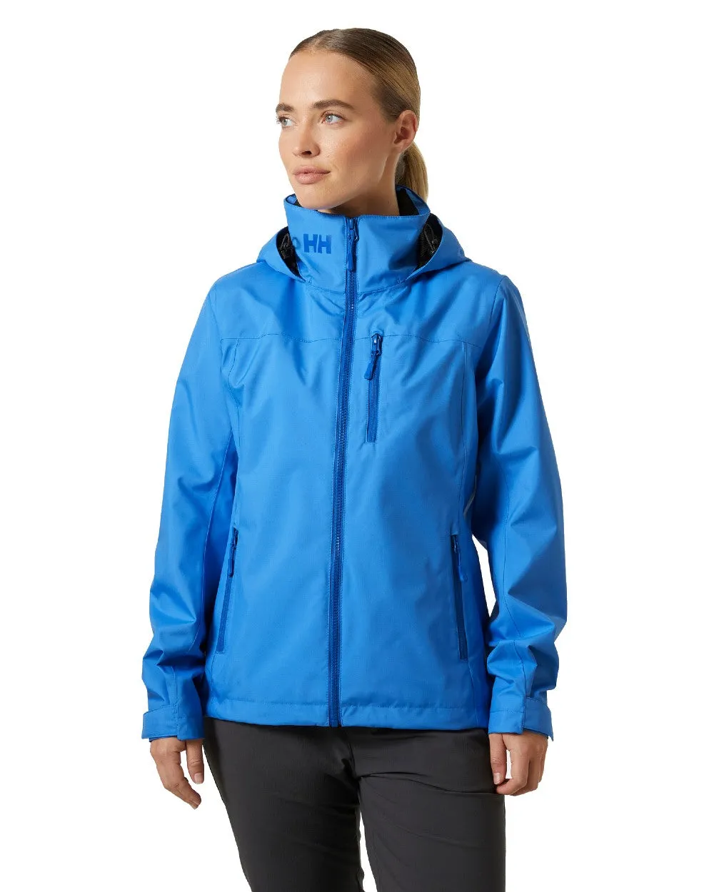 Helly Hansen Womens Crew Hooded Sailing Jacket 2.0 Shooting Waterproof Jackets