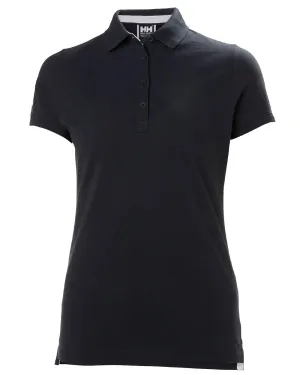 Helly Hansen Womens Crew Pique 2 Cotton Polo Shirt Sailing Tech Polo Shirts