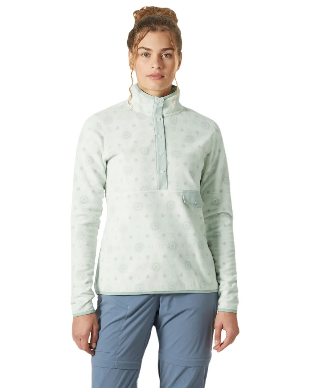 Helly Hansen Womens Maridalen Printed Fleece Jacket Walking Fleece Jackets