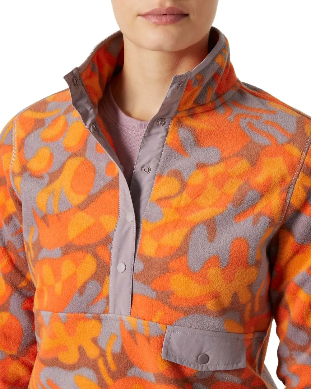 Helly Hansen Womens Maridalen Printed Fleece Jacket Walking Fleece Jackets