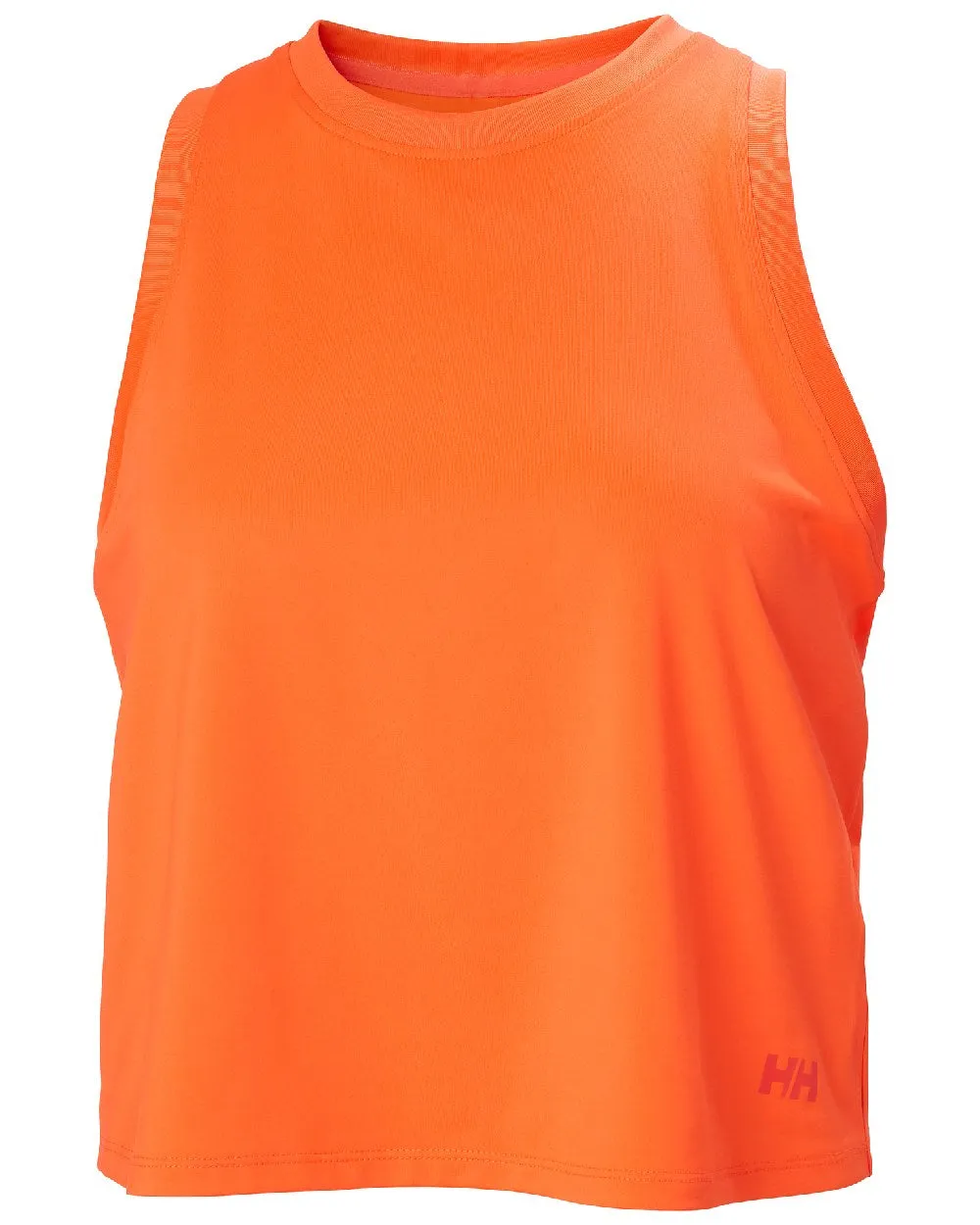Helly Hansen Womens Ocean Cropped Tank Top Sailing Logo T-shirts