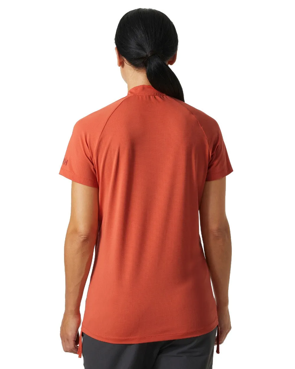 Helly Hansen Womens Siren Half Zip Quick Dry T-Shirt Sailing Logo T-shirts
