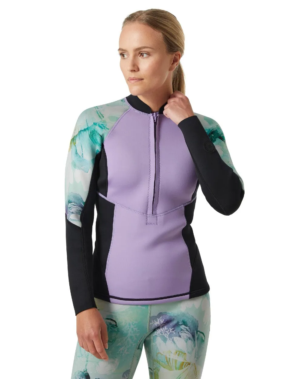 Helly Hansen Womens Waterwear Half Zip Jacket Shooting Waterproof Jackets
