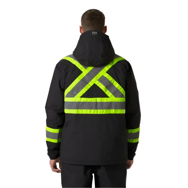 Helly Hansen Workwear - Men'S Alta Hi Vis Insulated Winter Jacket Csa Confidence Starts Here Own the Streets