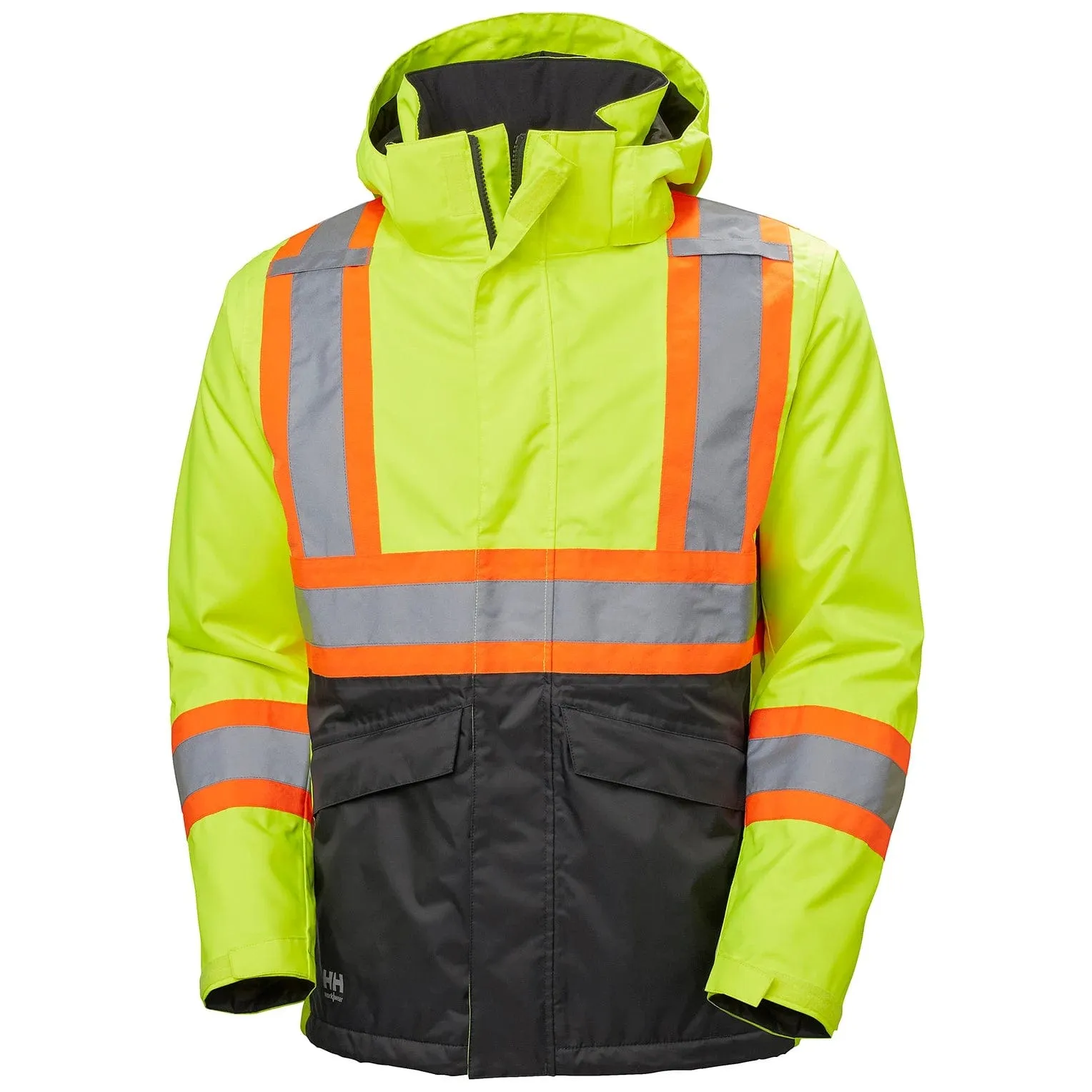 Helly Hansen Workwear - Men'S Alta Hi Vis Insulated Winter Jacket Csa Make a Statement