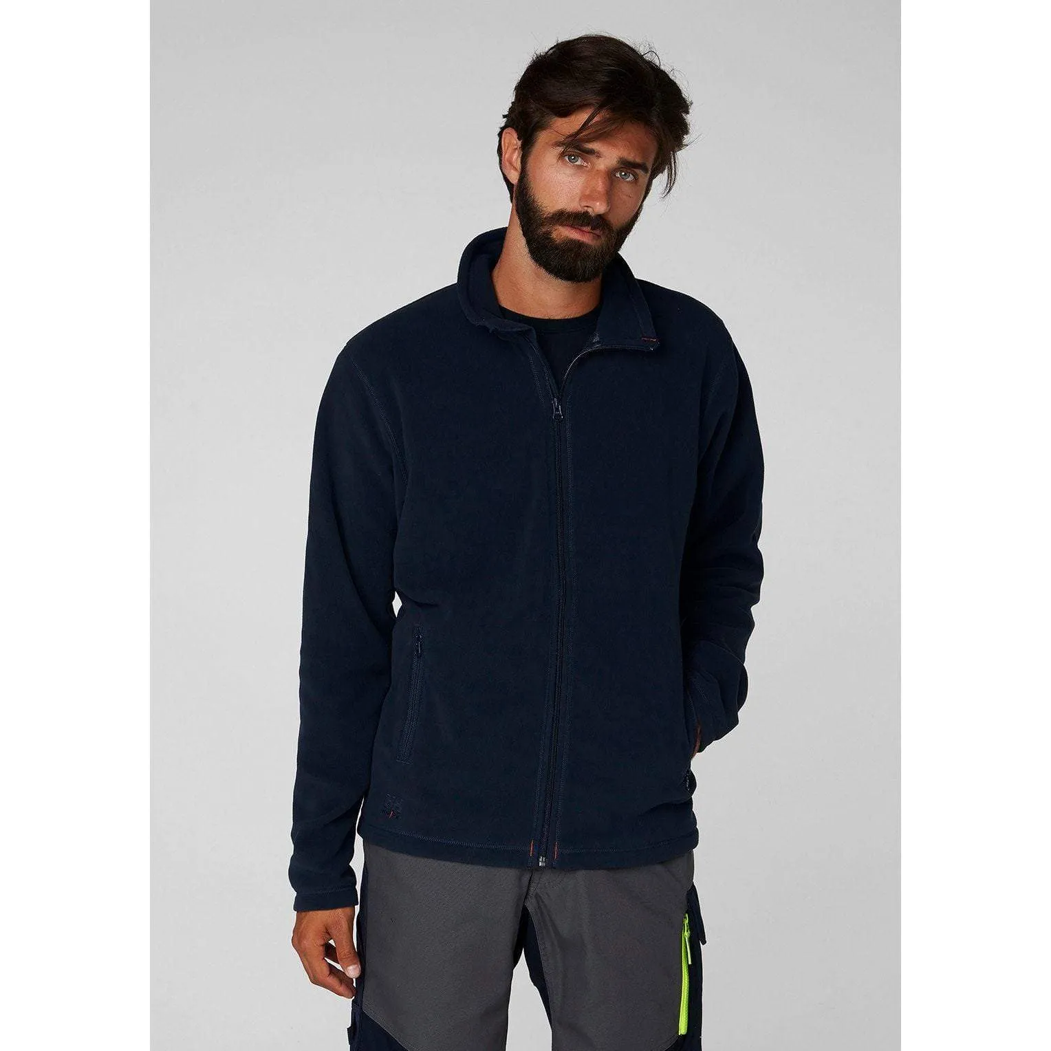 Helly Hansen Workwear - Men'S Oxford Light Recycled Fleece Jacket Exclusive Deal