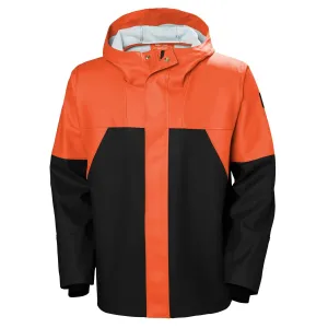 Helly Hansen Workwear - Men'S Storm Rain Jacket Black Friday Deal Memorial Day Sale