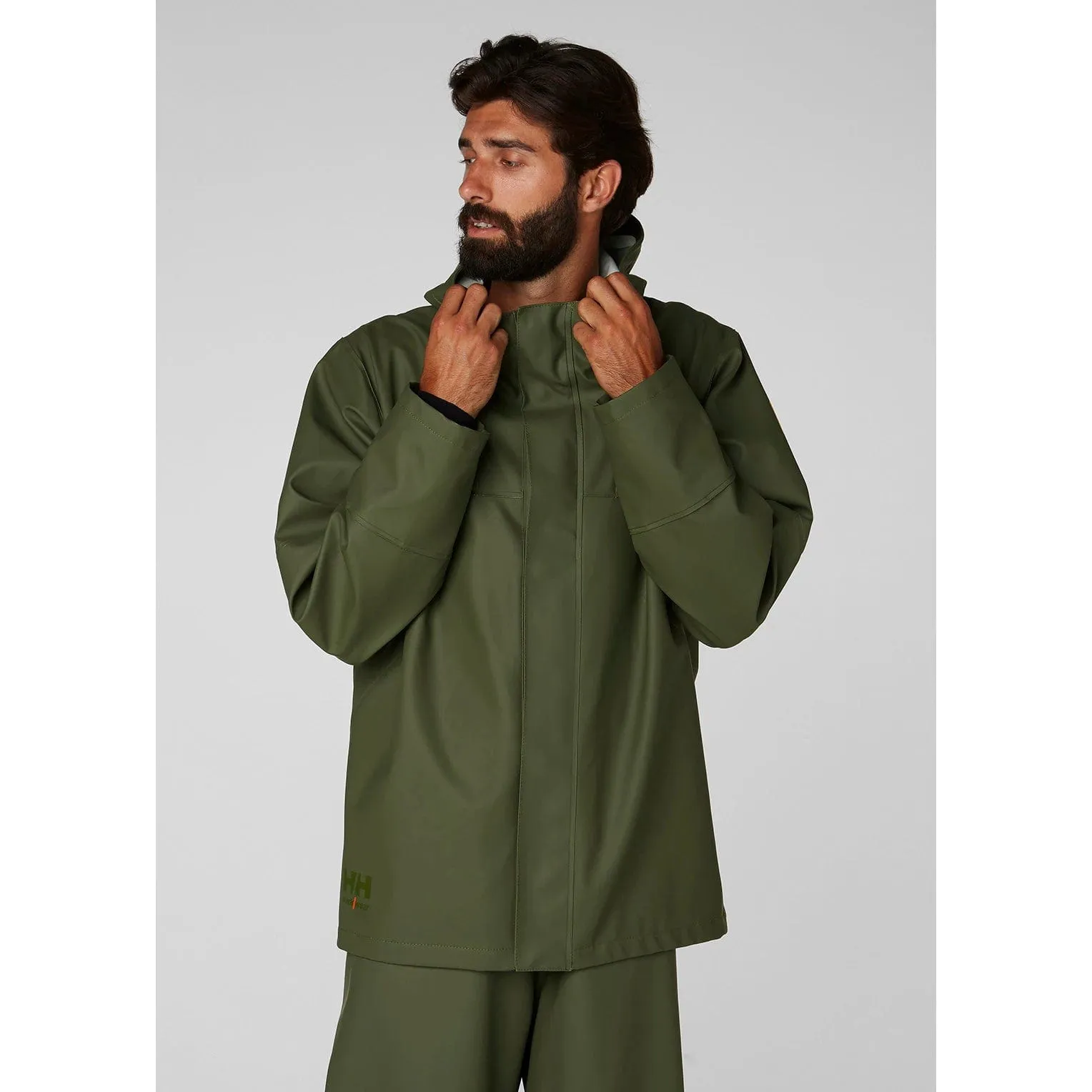 Rise Every Time Power Every Step Helly Hansen Workwear - Men'S Storm Rain Jacket