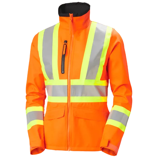 Limited Time Offer Helly Hansen Workwear - Women'S Alta Hi Vis Softshell Jacket Csa