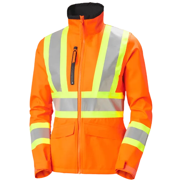 Helly Hansen Workwear - Women'S Alta Hi Vis Softshell Jacket Csa Style Meets Power