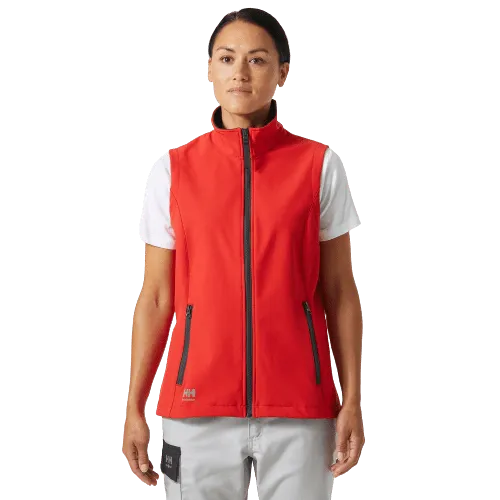 Helly Hansen Workwear - Women'S Manchester 2.0 Softshell Vest Designed to Dominate