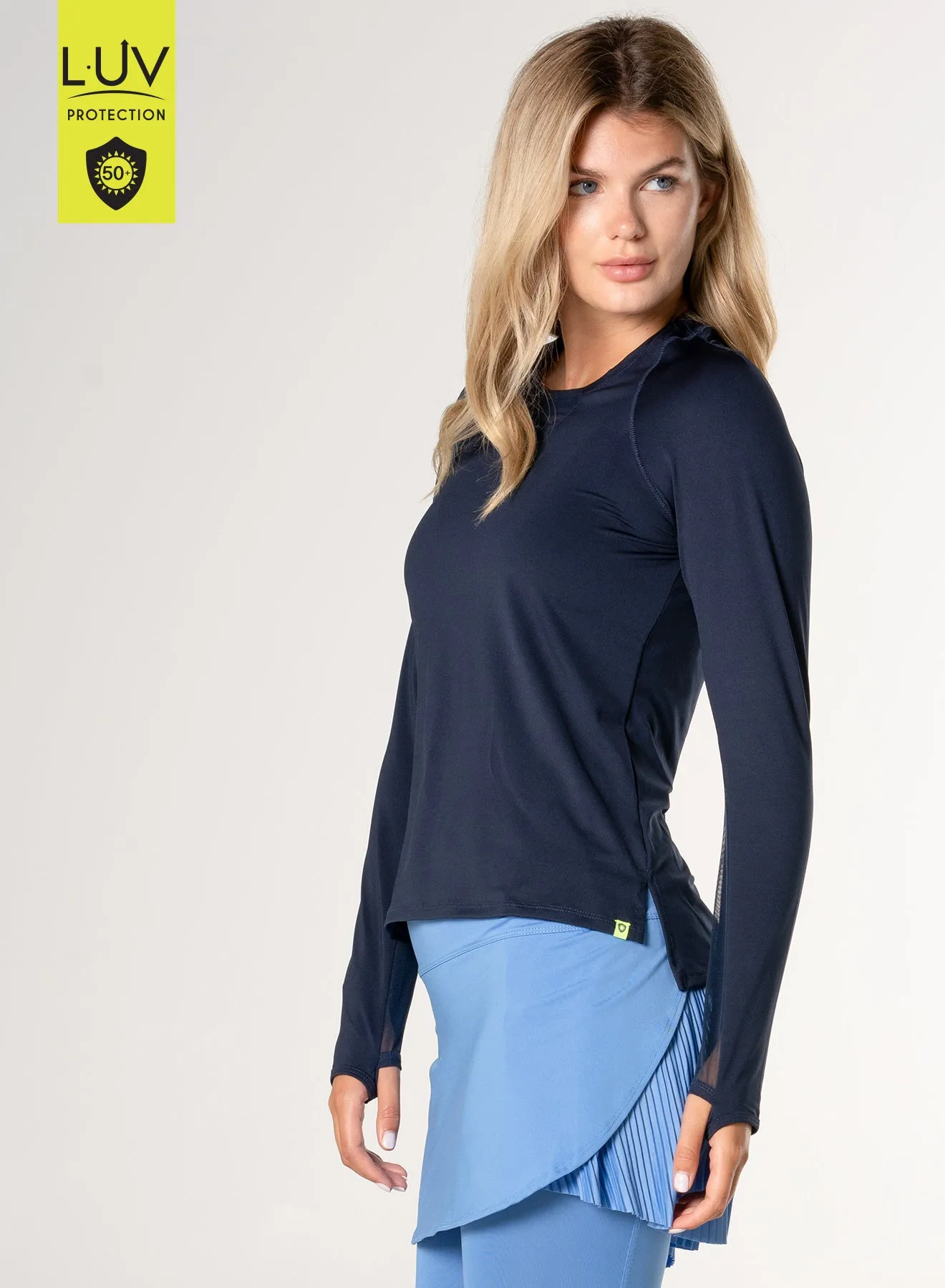 High Low Breezy Long Sleeve Built to Perform
