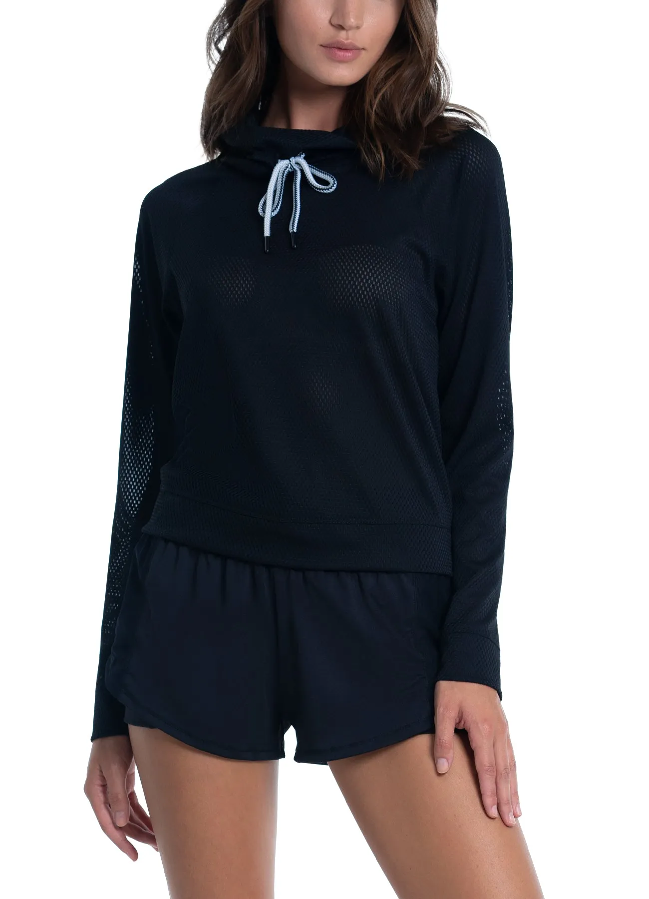 Chase What Moves You High Neck Pullover Long Sleeve