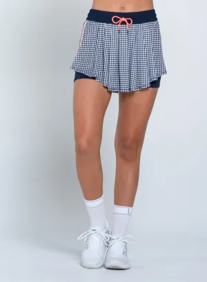 Special Offer High Waist Houndstooth Skirt 13.5"