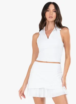 Hip Fit Polo Tank Keep Going Strong Thanksgiving Day Sale