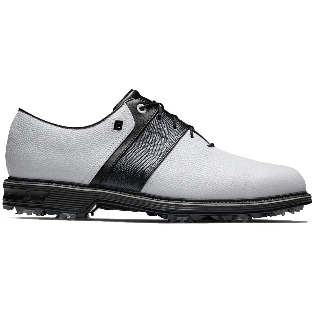 Built to Move You Footjoy Premiere Series Packard Spiked Waterproof Shoes - White/Black