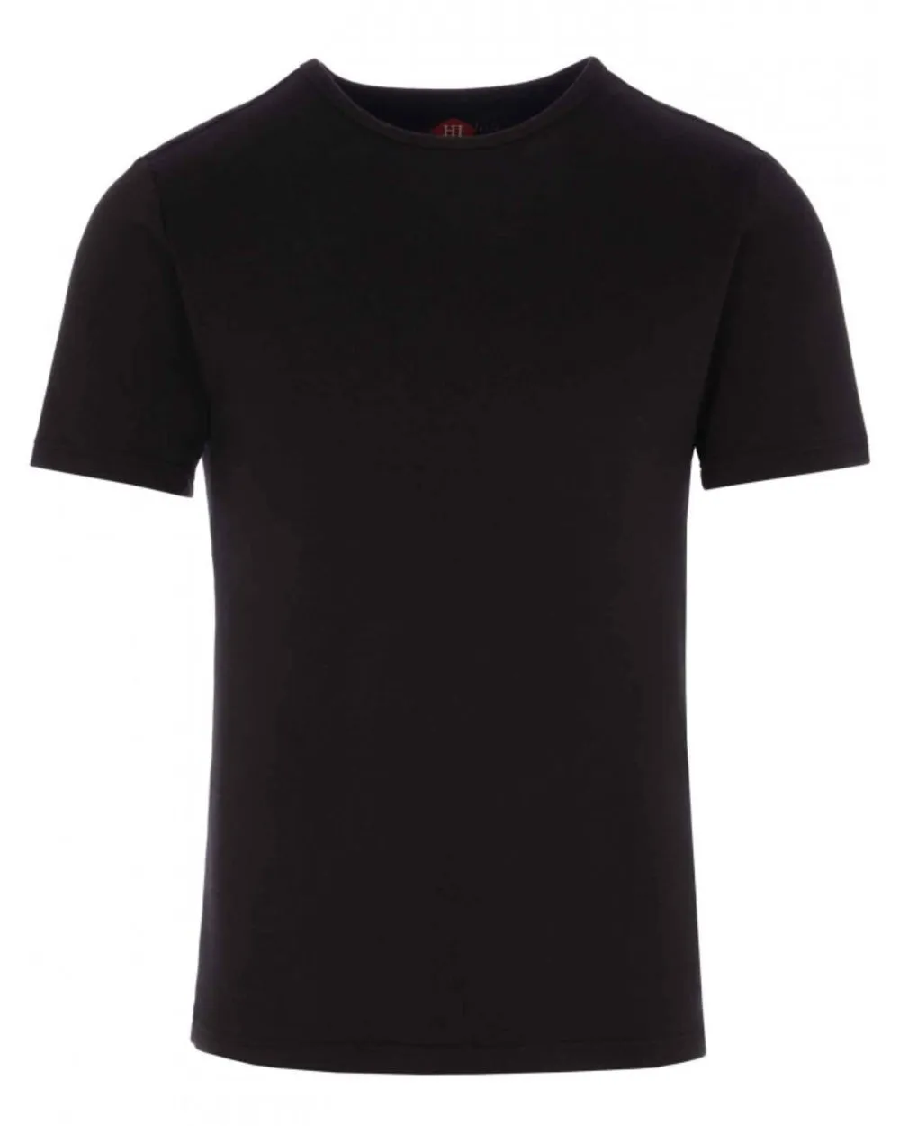 HJ Hall Mens Cotton Rich Thermal T-shirt Cotton Crew Neck Tees Men