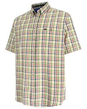 Hoggs of Fife Aberdour Short Sleeve Shirt Hoggs Long Sleeve Tops