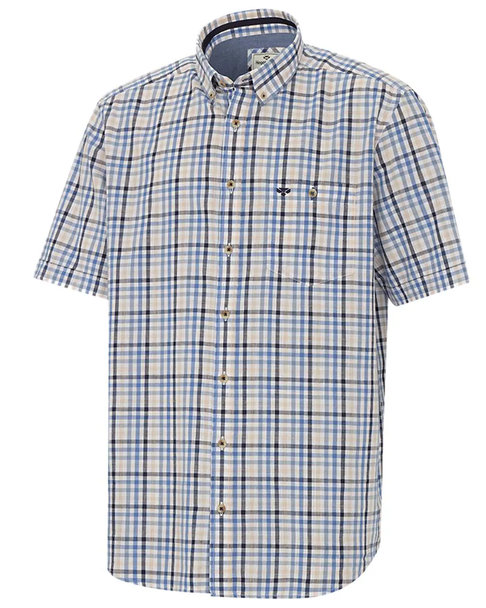 Hoggs of Fife Aberdour Short Sleeve Shirt Hoggs Polo Shirts