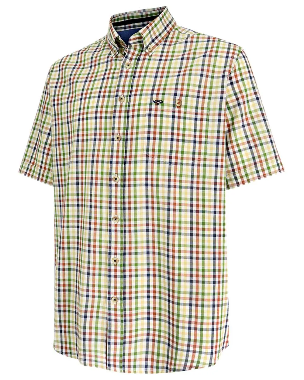 Hoggs of Fife Aberdour Short Sleeve Shirt Hoggs Long Sleeve Tops
