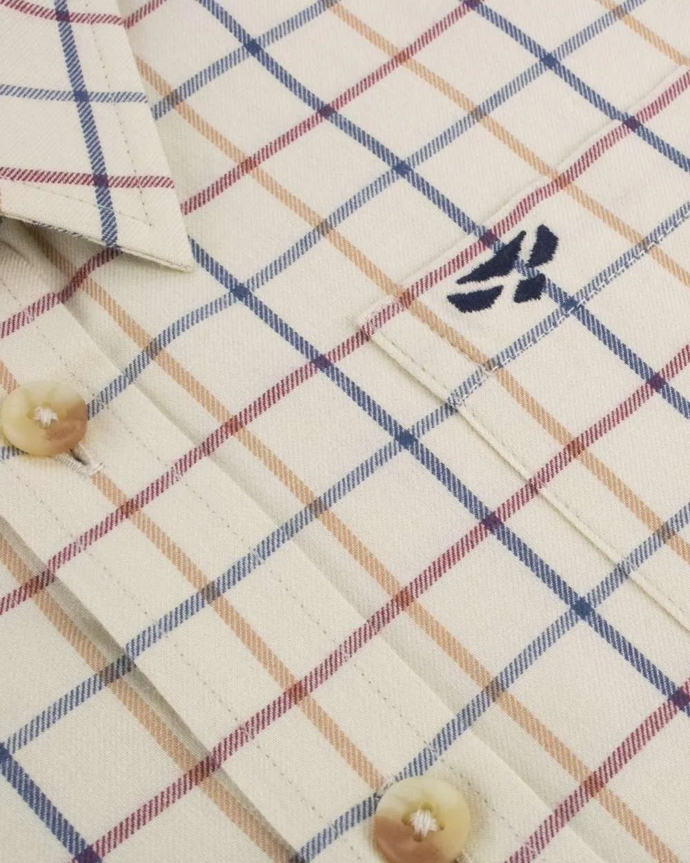 Hoggs of Fife Ambassador Tattersall Shirt Cotton Farming Shirts