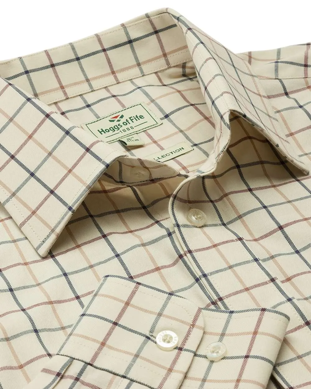 Hoggs of Fife Ambassador Tattersall Shirt Cotton Farming Shirts