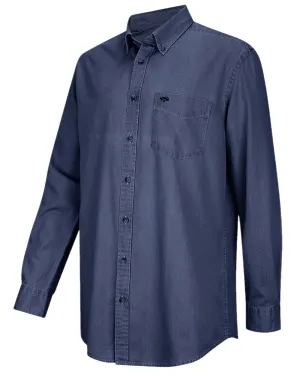 Hoggs of Fife Archerfield Denim Shirt Hoggs Long Sleeve Tops