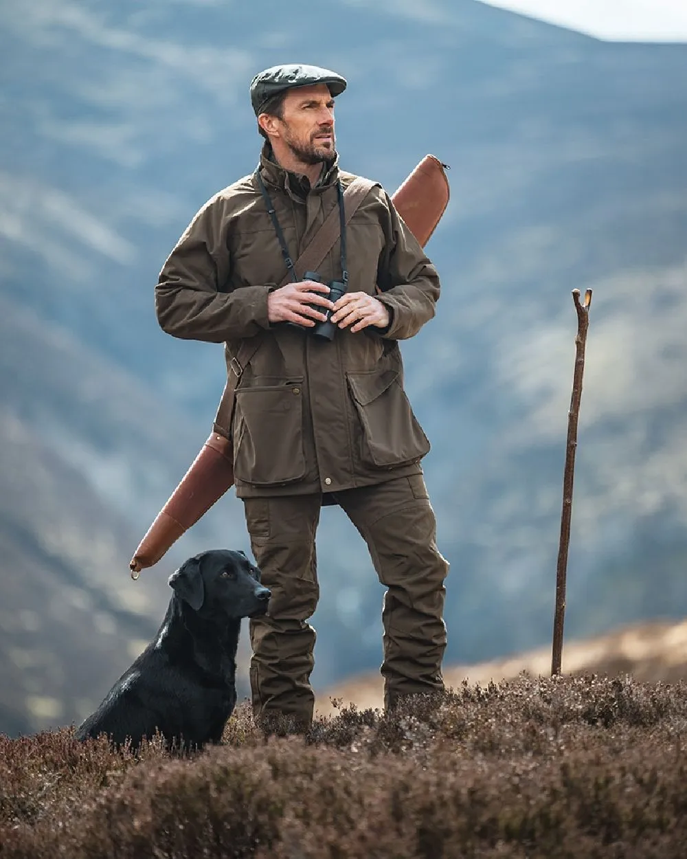 Hoggs of Fife Ballater Waterproof Field Jacket Men's Hunting Shell Jacket