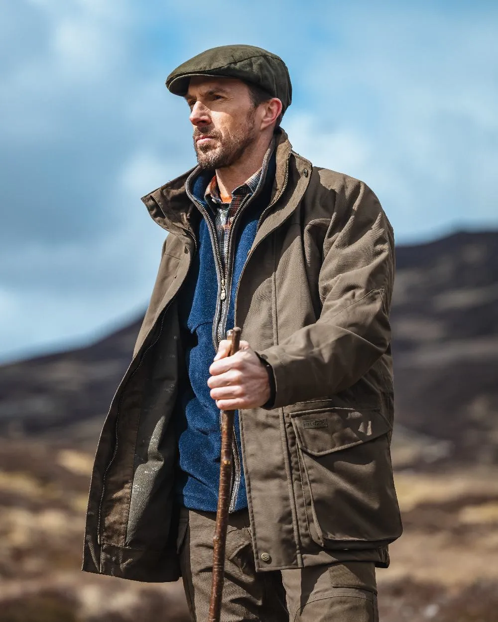 Hoggs of Fife Ballater Waterproof Field Jacket Men's Hunting Shell Jacket
