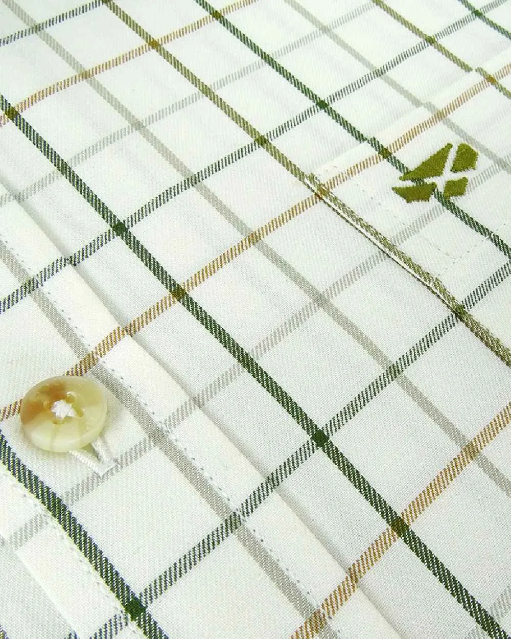 Hoggs of Fife Balmoral Luxury Tattersall Shirt Hoggs Polo Shirts