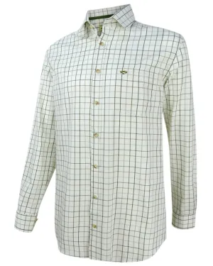Hoggs of Fife Balmoral Luxury Tattersall Shirt Shooting Oxford Shirts