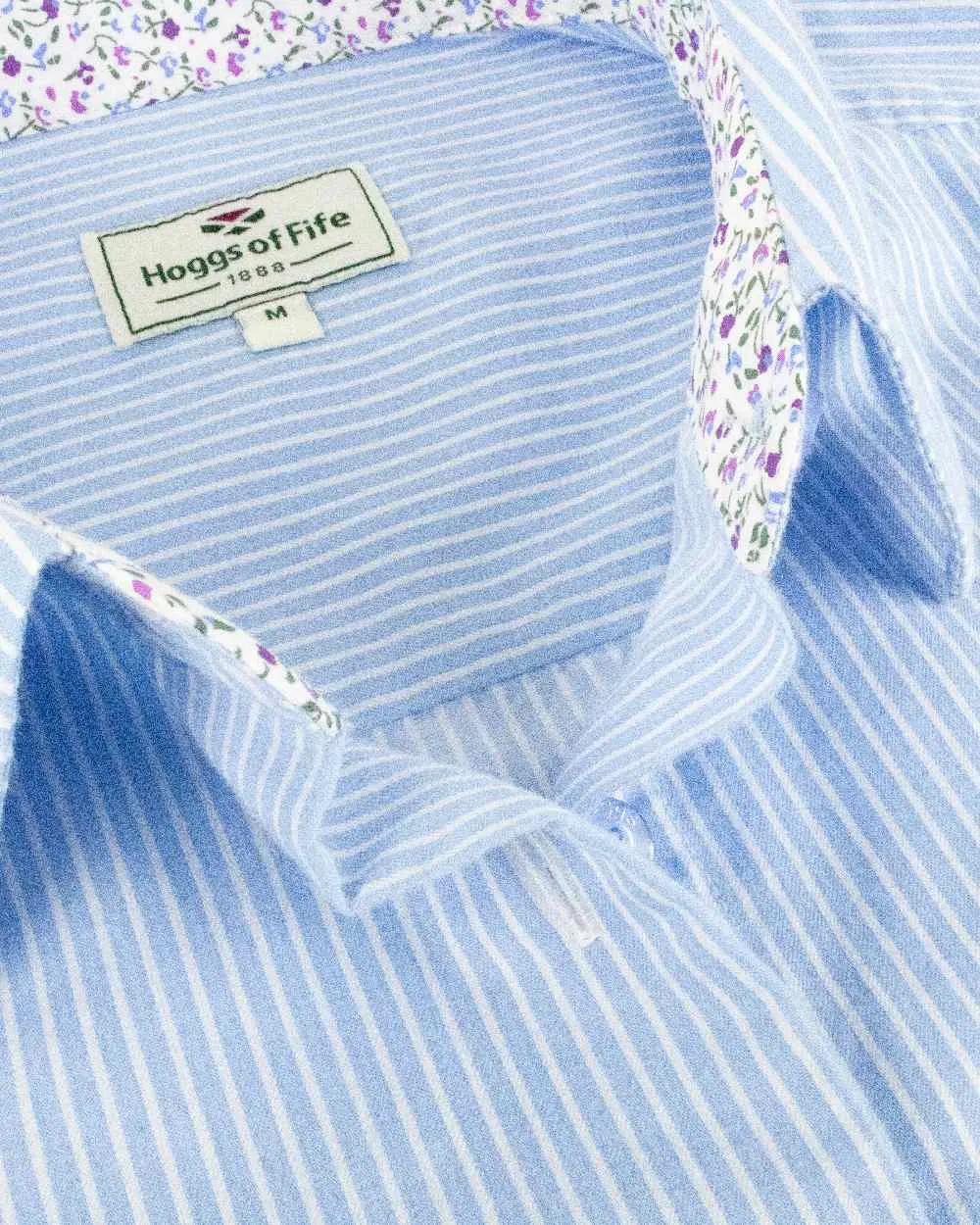 Hoggs of Fife Bonnie II Ladies Cotton Shirt Hoggs Polo Shirts