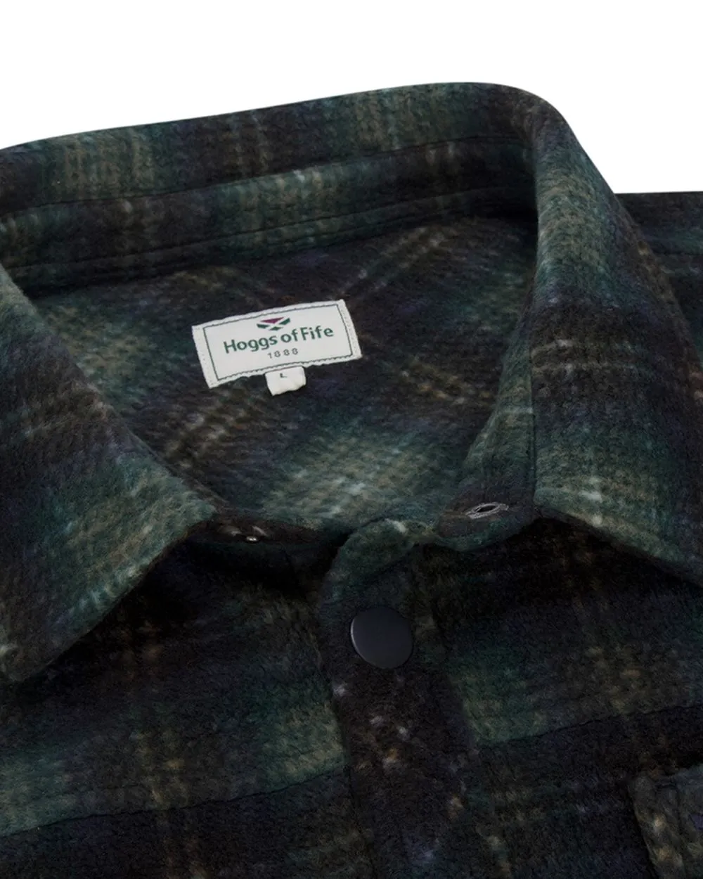Hoggs of Fife Broxburn Fleece Shacket Workwear Fleece Jackets