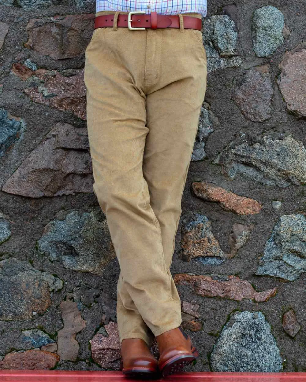 Hoggs of Fife Cairnie Comfort Stretch Cord Trousers Men's Corduroy Pants