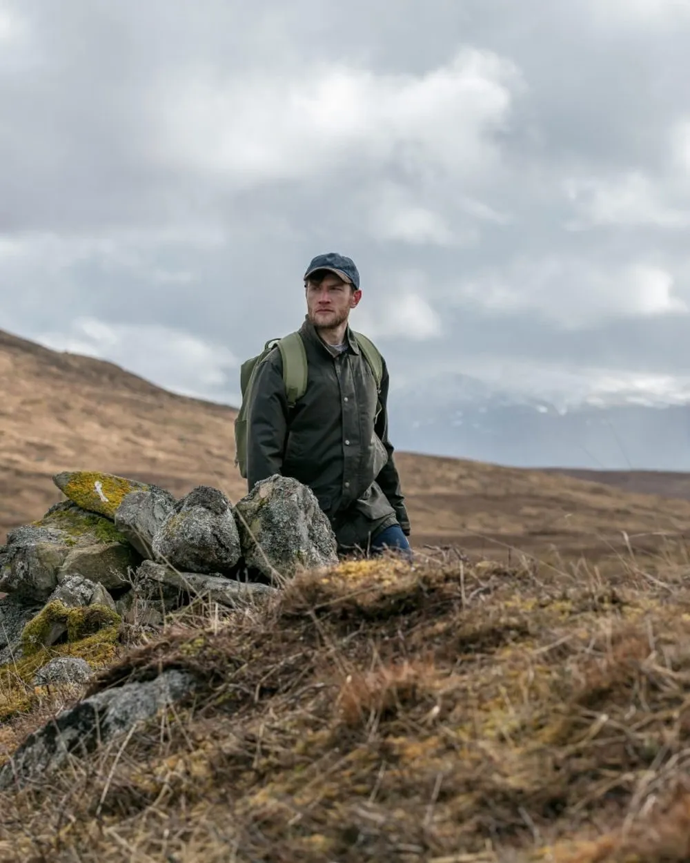 Hoggs of Fife Caledonia Waxed Jacket Men's Farming Jackets