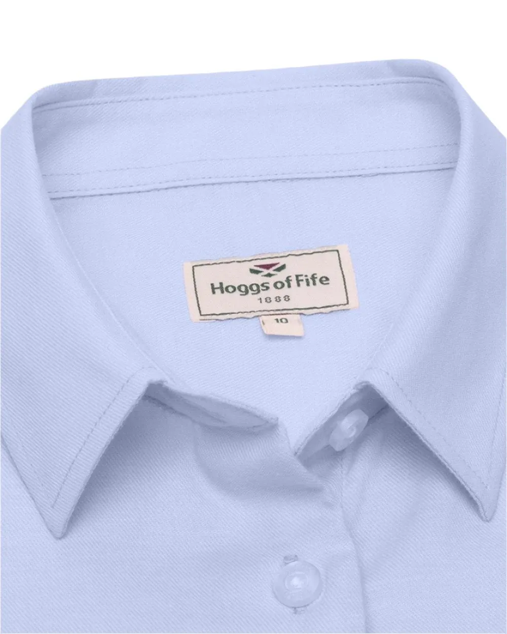 Hoggs of Fife Callie Twill Ladies Check Shirt Hoggs Polo Shirts