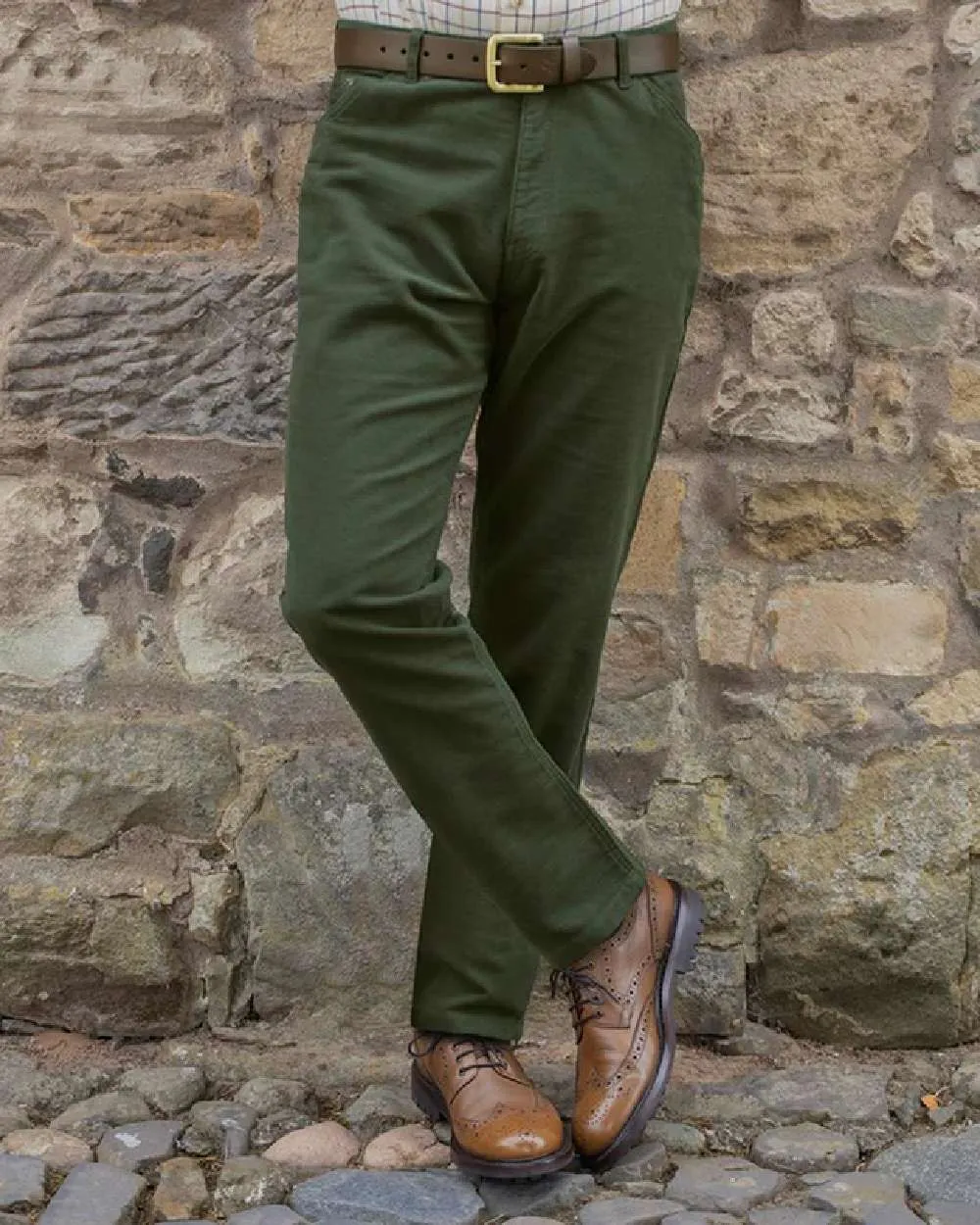 Hoggs of Fife Carrick Stretch Technical Moleskin Trousers Hoggs Wool Sweaters
