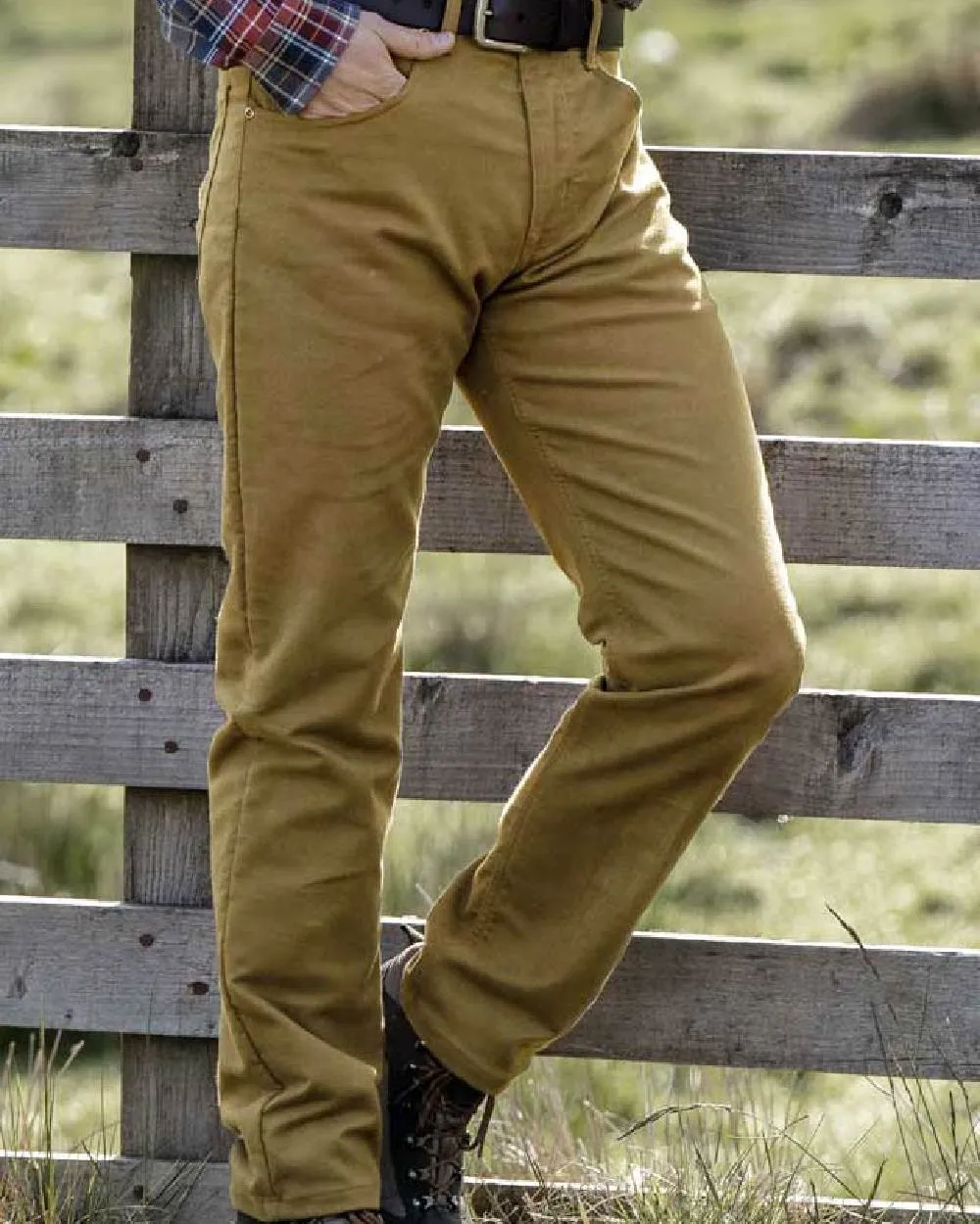 Hoggs of Fife Carrick Stretch Technical Moleskin Trousers Moleskin Hunting Pants