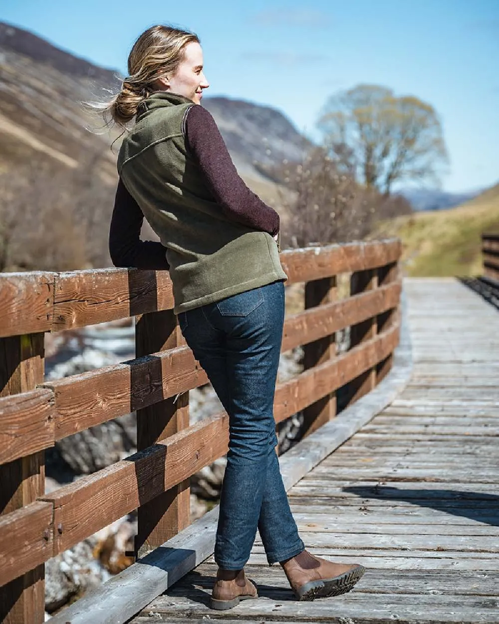 Hoggs of Fife Dee Stretch Denim Jeans Durable Work Trousers