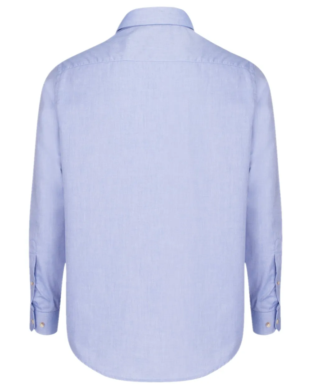 Hoggs of Fife Dunedin Plain Oxford Shirt Hoggs Polo Shirts