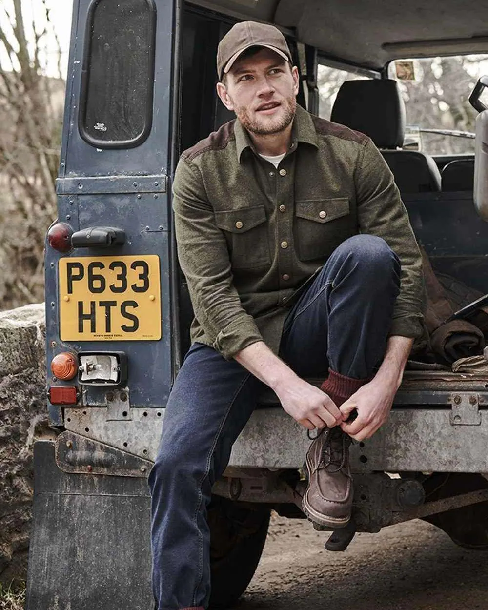 Hoggs of Fife Dunvegan Flannel Shirt Cotton Farming Shirts