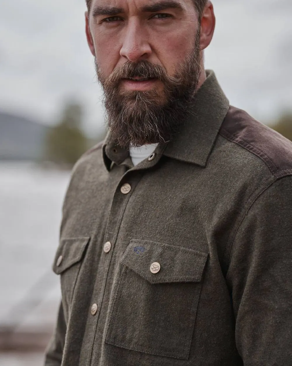 Hoggs of Fife Dunvegan Flannel Shirt Cotton Farming Shirts