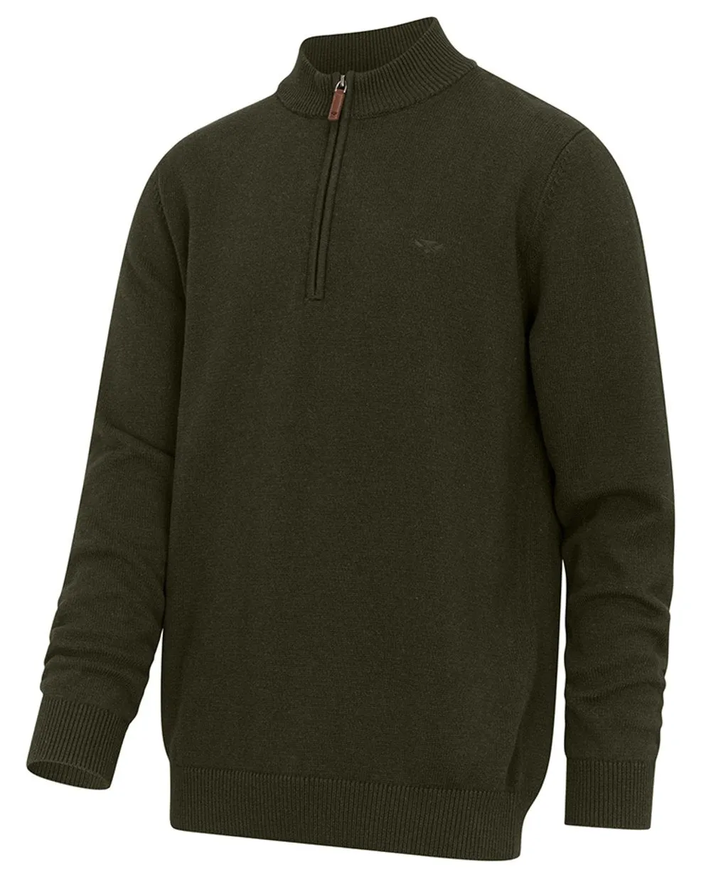Hoggs of Fife Falkirk Quarter Zip Pullover Men's Wool Knit Cardigans