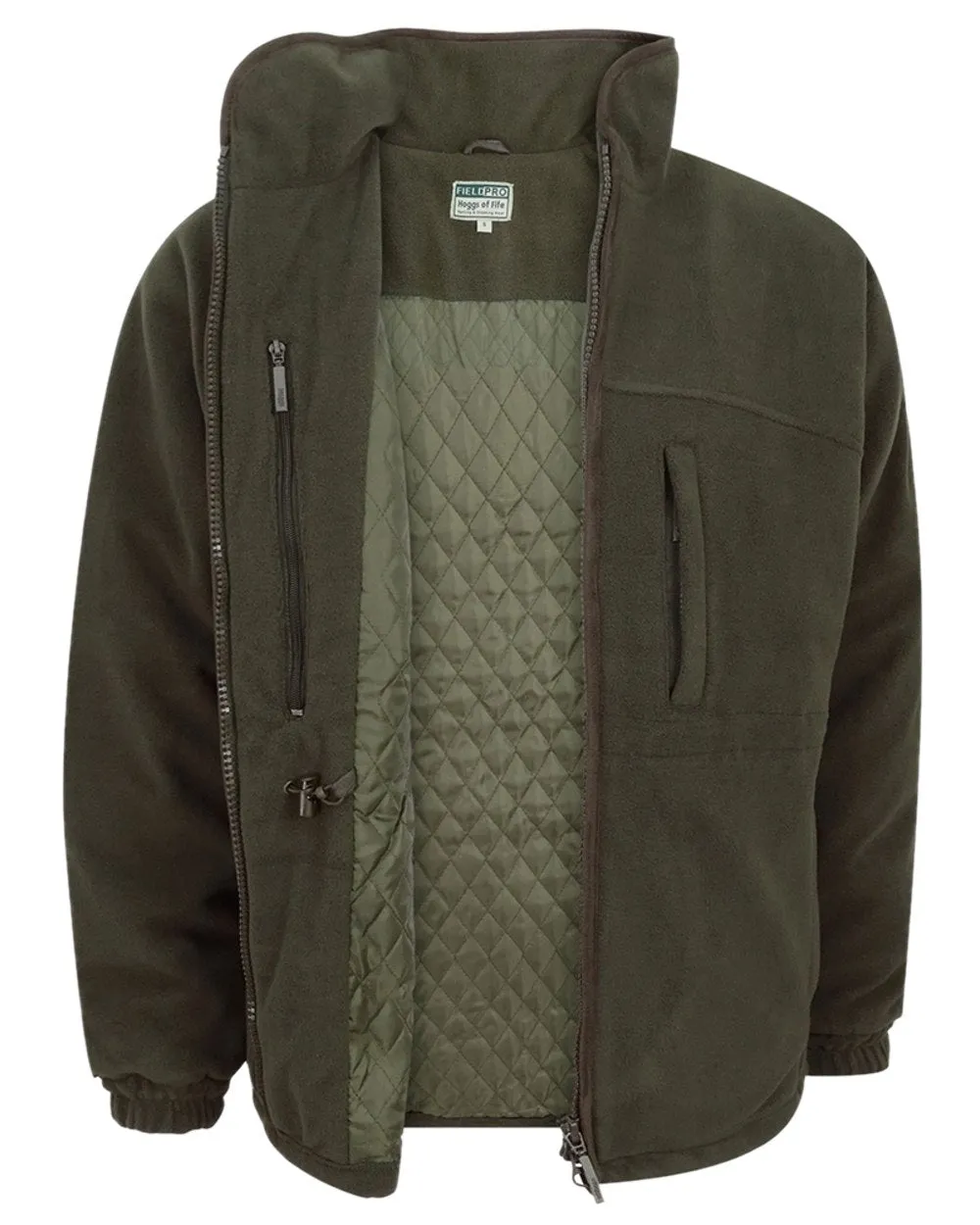 Hoggs of Fife Ghillie II Padded Waterproof Fleece Jacket Hoggs Fleece Pullover